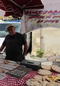 Produits locaux, marché en Provence